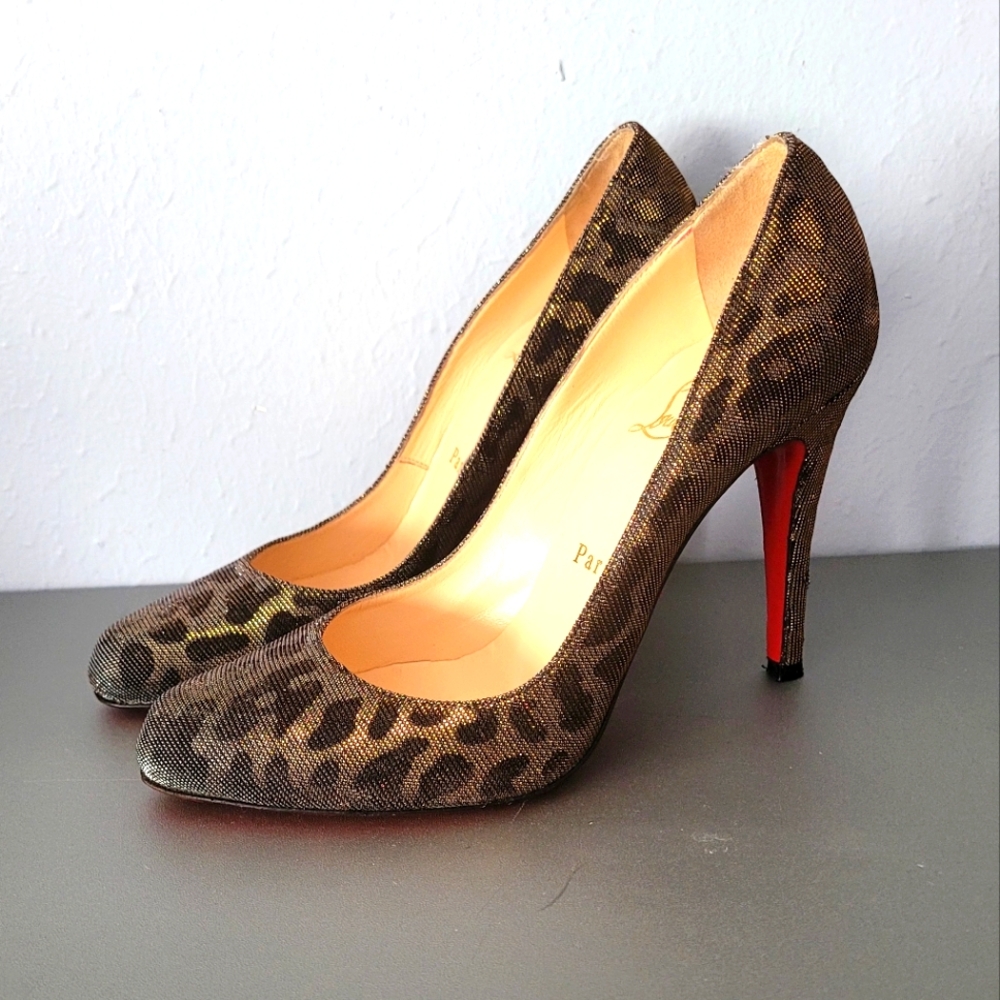 Christian Louboutin Leopard Print Heels